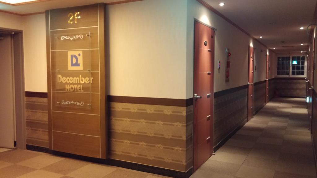 Jeju December Hotel Bagian luar foto